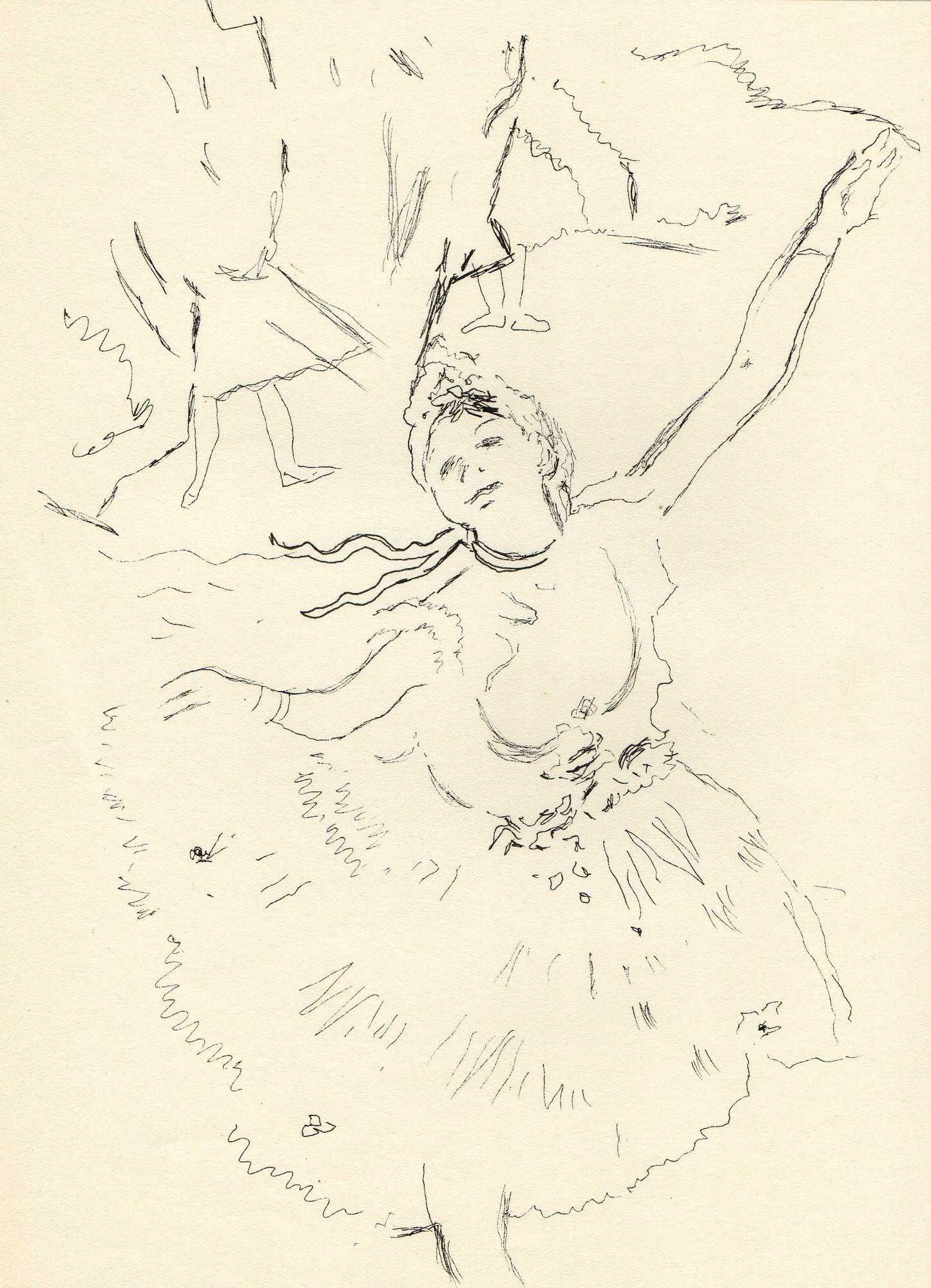 Philippe Caron, d'après Degas, L'Étoile